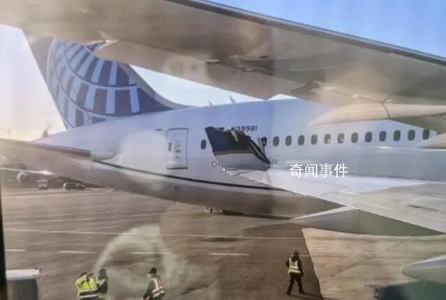 美國兩架客機(jī)在機(jī)場相撞 其中一架飛機(jī)滿載乘客