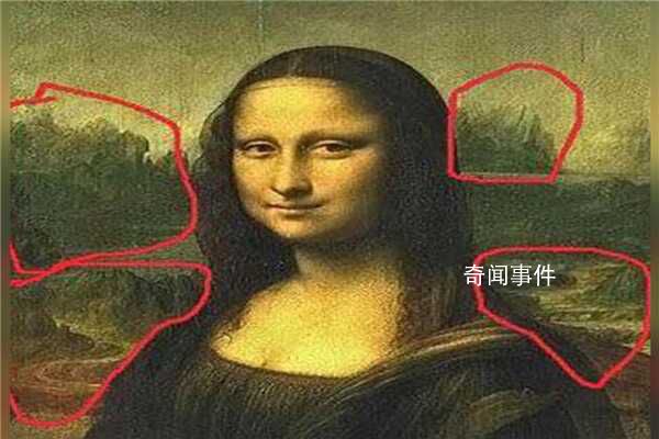 科學(xué)家用x光掃描蒙娜麗莎  蒙娜麗莎畫作細(xì)節(jié)