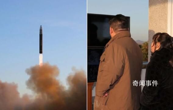 朝鮮試射彈道導彈 金正恩偕女指導