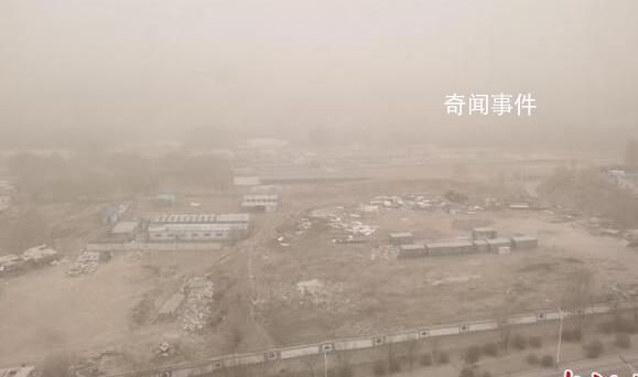蒙古國發布強沙塵暴預警 此次災害性天氣過程延續時間較長