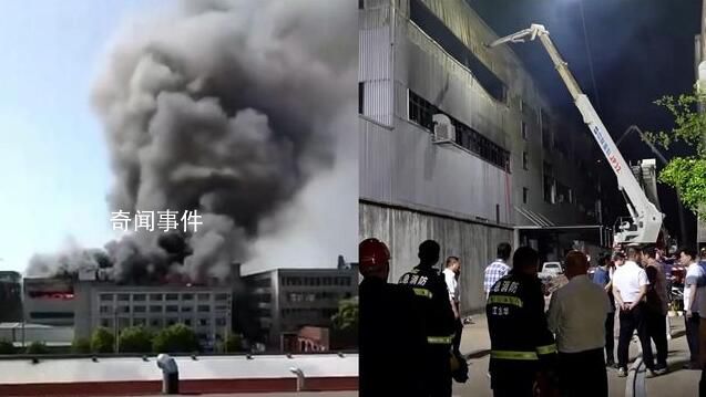 浙江武義一廠房火災 致11人遇難