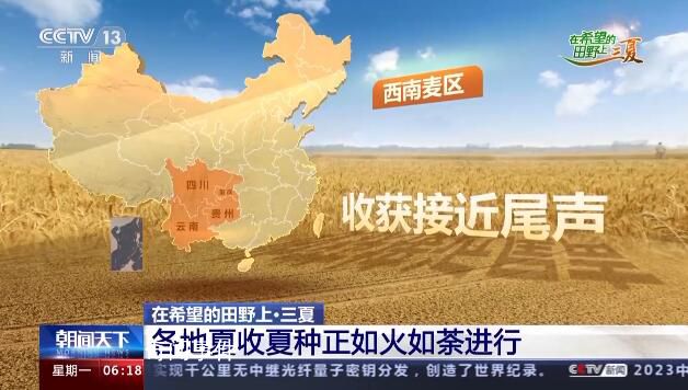 一組數(shù)字看中國豐收“速度” 各地?fù)屖者M(jìn)度如何