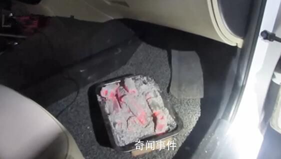 車撞護欄司機昏迷 路人發現車內燒炭