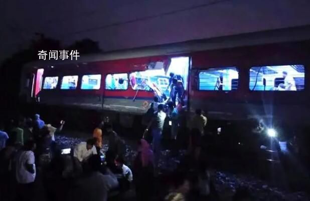 印度重大列車事故 已致超300人死亡1000多人受傷