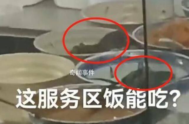 服務(wù)區(qū)菜盆中驚現(xiàn)老鼠 引發(fā)網(wǎng)友熱議
