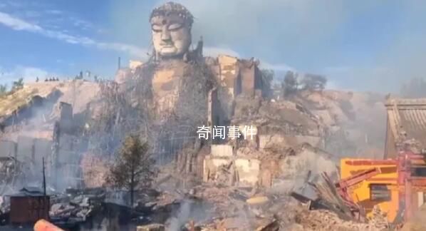 甘肅山丹大佛寺發(fā)生火災(zāi) 明火已撲滅未造成人員傷亡
