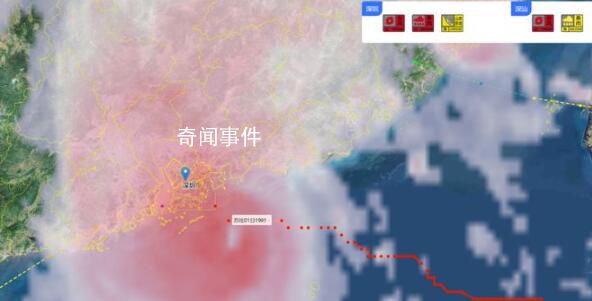 深圳全市10級狂風將持續(xù)20小時 深圳市氣象局提醒