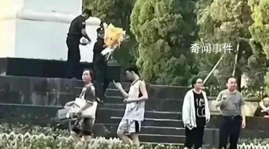 西南大學通報“保安扔花事件” 將按有關規定對相關責任人進行嚴肅處理