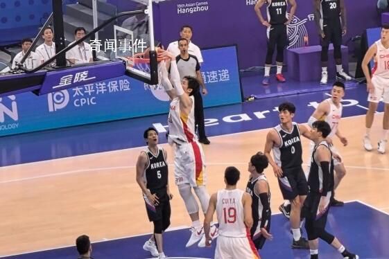 中國男籃大勝韓國晉級四強 以84：70擊敗韓國男籃