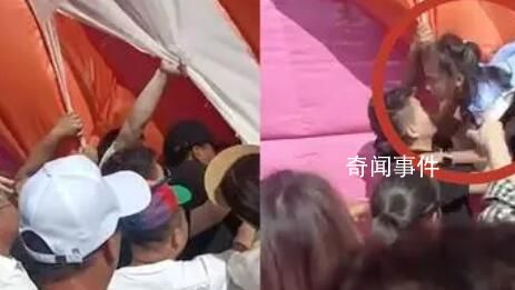 南京一樂園充氣城堡坍塌 多人被埋