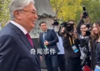 哈薩克斯坦總統回母校 曾在中國八年