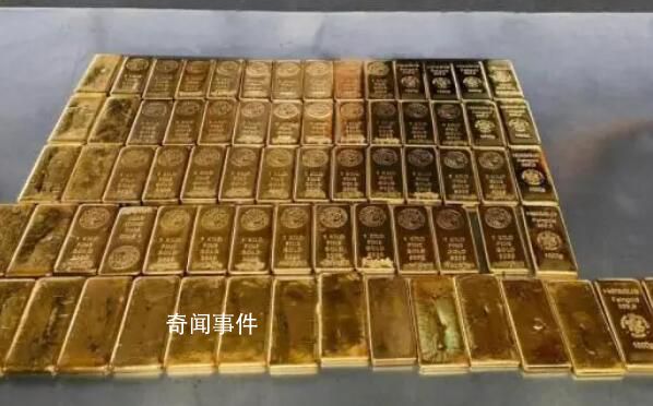 海關查獲金條72塊 價值約4000萬