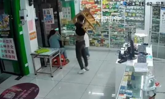 男子在藥店毆打女友已被拘 引發關注