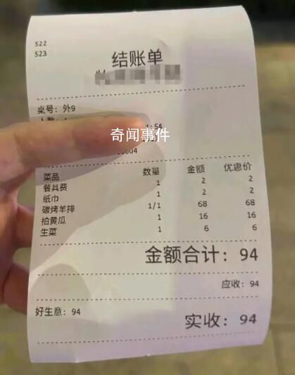 菜還沒上筷子先花了兩元 餐具費是否應(yīng)該收取