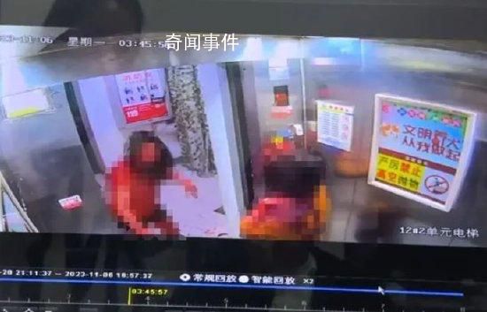 警方回應(yīng)兩女子帶著血跡跑進(jìn)電梯 警方已接手調(diào)查此事
