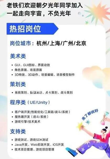 快手發招聘海報歡迎字節員工 歡迎字節朝夕光年同學加入