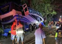 泰國一旅游大巴發生車禍致14死35傷