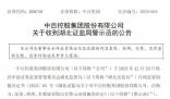 中百集團(tuán)及多名高管被警示