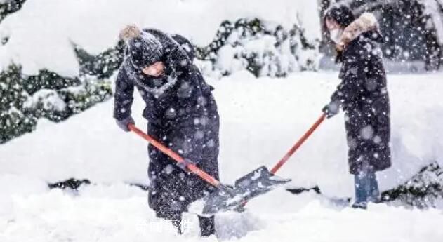 山東文登積雪深度已達74厘米