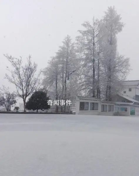 張家界迎來2024年首場大雪