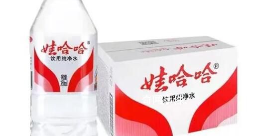 娃哈哈客服稱并非只有紙箱包裝 產品品質都一樣