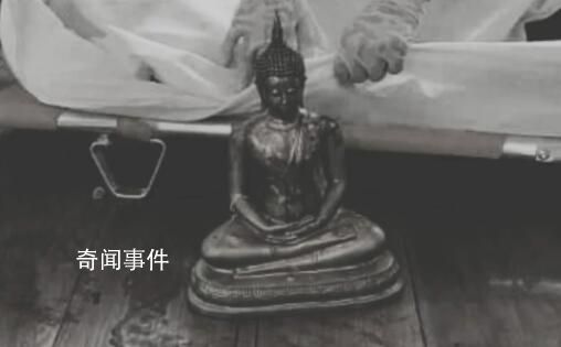 泰國(guó)男子寺廟鬧事意外被佛像刺死 被佛像的鋒利頭部刺穿了他的胸部