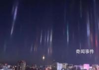 呼倫貝爾現(xiàn)“寒夜燈柱”現(xiàn)象